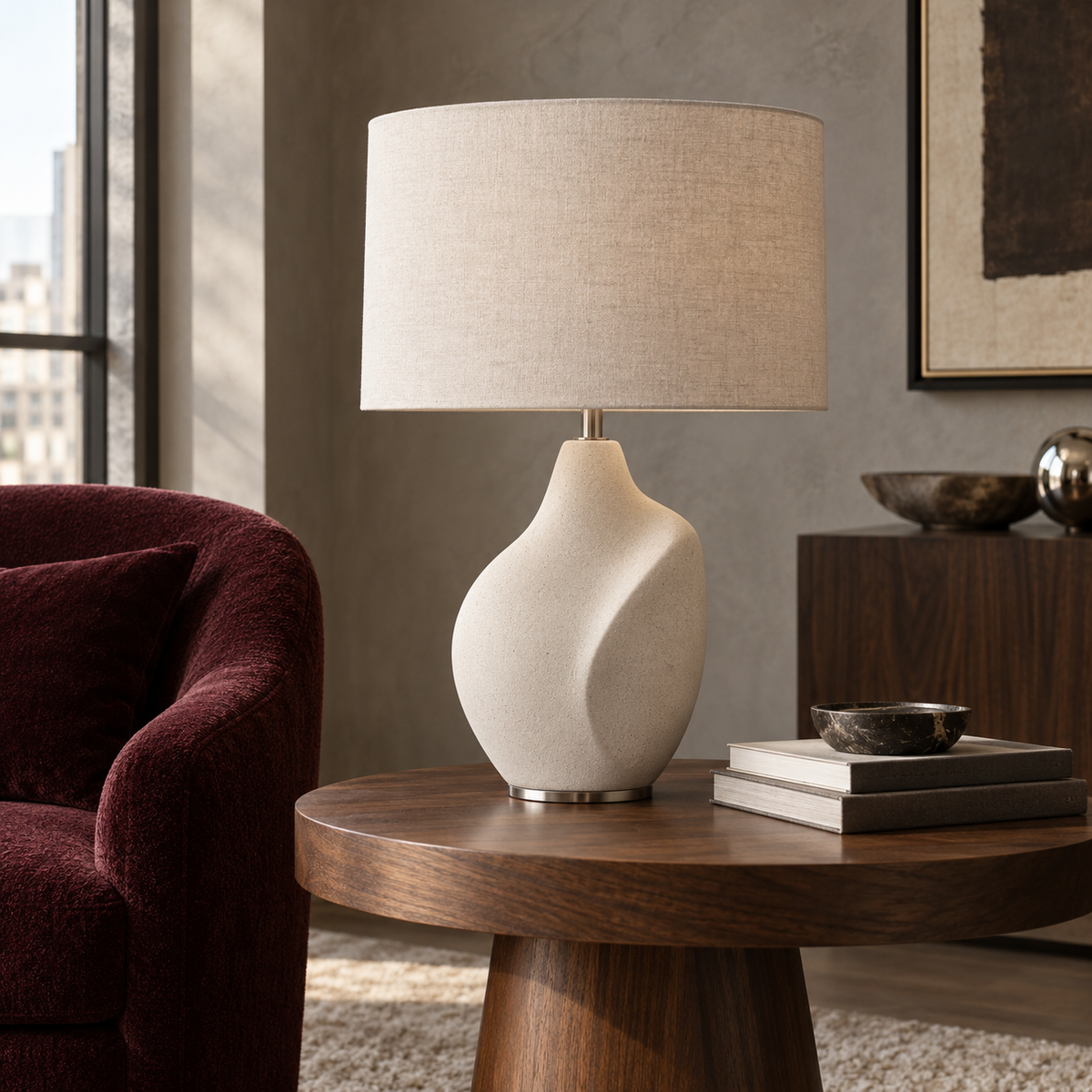 Illustrative table lamps test image