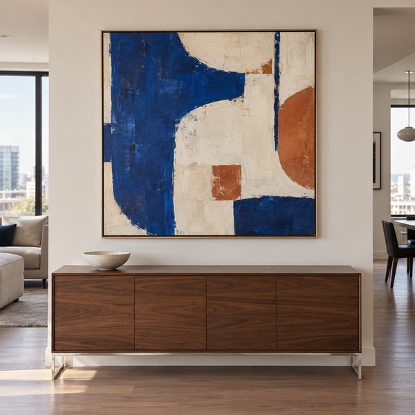 Illustrative wall art test image